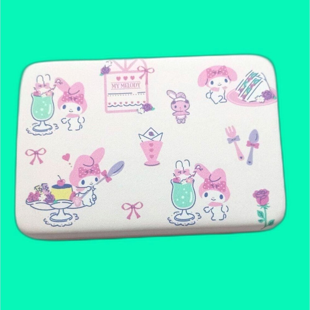 Sanrio my melody storage mini box with mirror